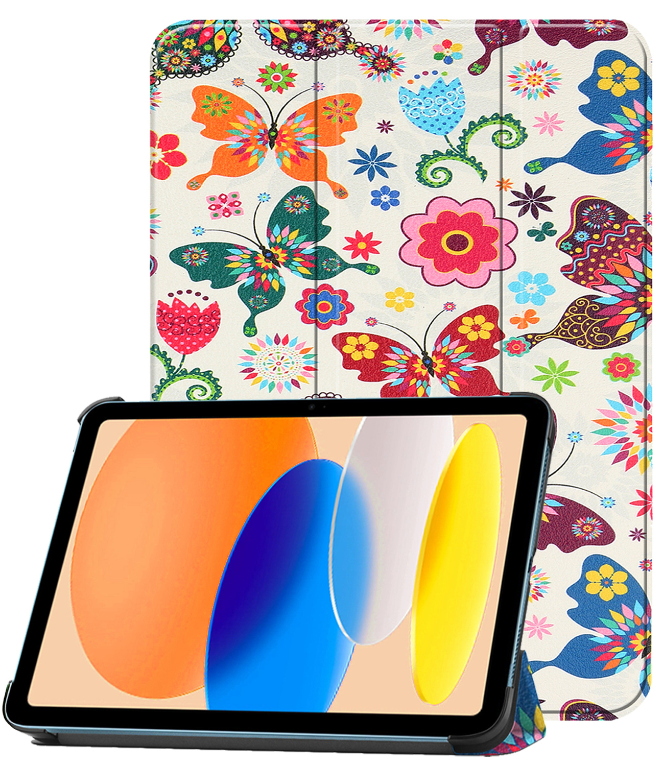 Nomfy Nomfy iPad 11 2025 Hoesje - Vlinder