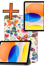 Nomfy Nomfy iPad 11 2025 Hoesje - Vlinder