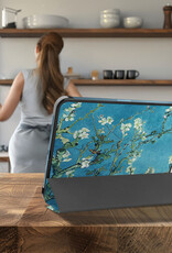 Nomfy Nomfy iPad 11 2025 Hoesje Met Screenprotector - Bloesem