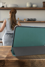 Nomfy Nomfy iPad 11 2025 Hoesje Met Screenprotector - Donkergroen