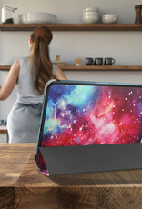 Nomfy Nomfy iPad 11 2025 Hoesje Met Screenprotector - Galaxy