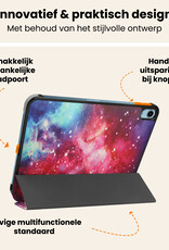 Nomfy Nomfy iPad 11 2025 Hoesje Met Screenprotector - Galaxy