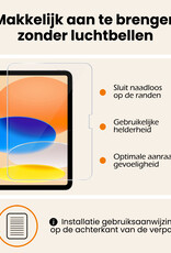 Nomfy Nomfy iPad 11 2025 Hoesje Met Screenprotector - Grijs