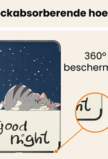 Nomfy Nomfy iPad 11 2025 Hoesje Met Screenprotector - Kat