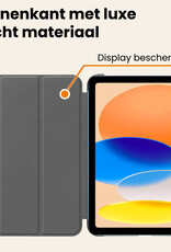 Nomfy Nomfy iPad 11 2025 Hoesje Met Screenprotector - Sterrenhemel