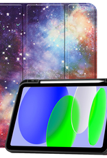 BASEY. BASEY. iPad 11 2025 Hoesje Met Uitsparing Apple Pencil - Galaxy