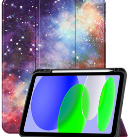 BASEY. BASEY. iPad 11 2025 Hoesje Met Uitsparing Apple Pencil - Galaxy