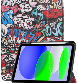 BASEY. BASEY. iPad 11 2025 Hoesje Met Uitsparing Apple Pencil - Paars