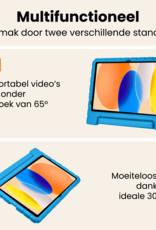 Nomfy Nomfy iPad 11 2025 Kinderhoes Met Screenprotector - Blauw
