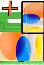 Nomfy Nomfy iPad 11 2025 Kinderhoes Met Screenprotector - Groen