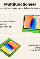 Nomfy Nomfy iPad 11 2025 Kinderhoes Met Screenprotector - Groen