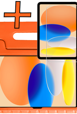 Nomfy Nomfy iPad 11 2025 Kinderhoes Met Screenprotector - Oranje