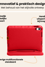 Nomfy Nomfy iPad 11 2025 Kinderhoes Met Screenprotector - Rood