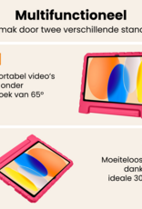 Nomfy Nomfy iPad 11 2025 Kinderhoes Met Screenprotector - Roze