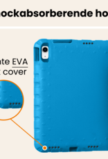 Nomfy Nomfy iPad 11 2025 Kinderhoes Met 2x Screenprotector - Blauw