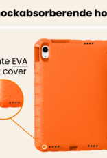 Nomfy Nomfy iPad 11 2025 Kinderhoes Met 2x Screenprotector - Oranje