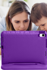 Nomfy Nomfy iPad 11 2025 Kinderhoes Met 2x Screenprotector - Paars