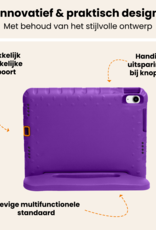 Nomfy Nomfy iPad 11 2025 Kinderhoes Met 2x Screenprotector - Paars