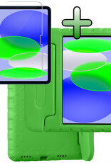 BASEY. BASEY. iPad 11 2025 Kinderhoes Met Screenprotector - Groen