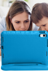 BASEY. BASEY. iPad 11 2025 Kinderhoes Met 2x Screenprotector - Blauw