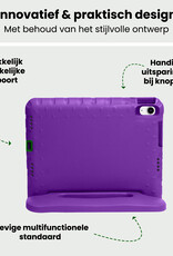 BASEY. BASEY. iPad 11 2025 Kinderhoes Met 2x Screenprotector - Paars