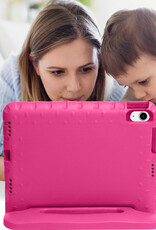 BASEY. BASEY. iPad 11 2025 Kinderhoes Met 2x Screenprotector - Roze