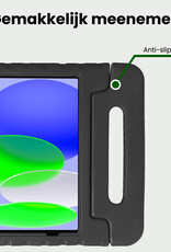 BASEY. BASEY. iPad 11 2025 Kinderhoes Met 2x Screenprotector - Zwart