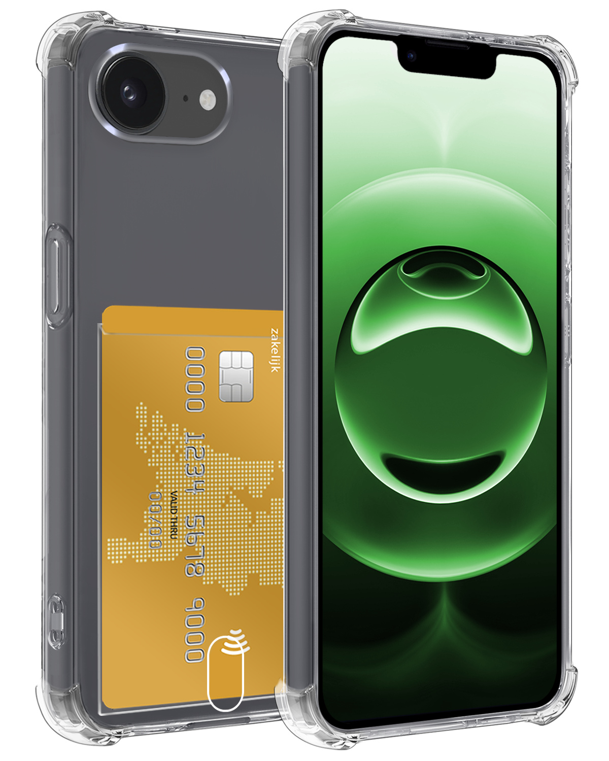 BASEY. BASEY. iPhone 16E Hoesje Pashouder