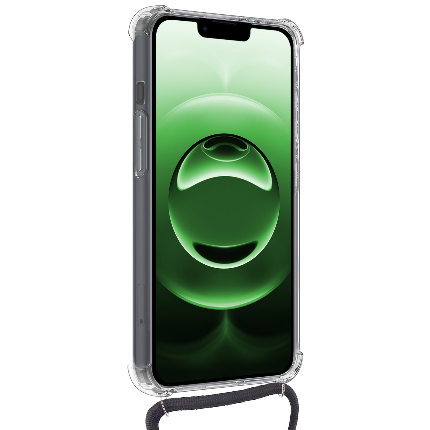 BASEY. BASEY. iPhone 16E Hoesje Pashouder met Koord