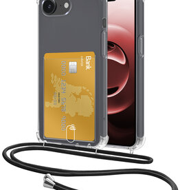 NoXx NoXx iPhone 16E Hoesje Pashouder met Koord