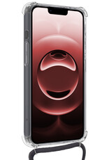 NoXx NoXx iPhone 16E Hoesje Pashouder met Koord Met 2x Screenprotector