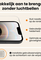 Nomfy Nomfy iPhone 16E Hoesje Pashouder Met 2x Screenprotector