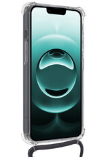 Forterra Forterra iPhone 16E Hoesje Pashouder met Koord Met Screenprotector
