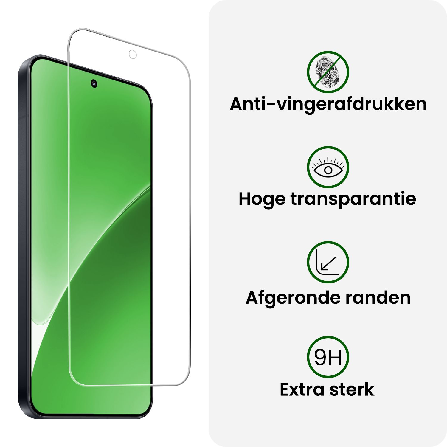 BASEY. BASEY. Xiaomi 15 Screenprotector Glas - 2 PACK