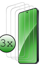 BASEY. BASEY. Xiaomi 15 Screenprotector Glas - 3 PACK