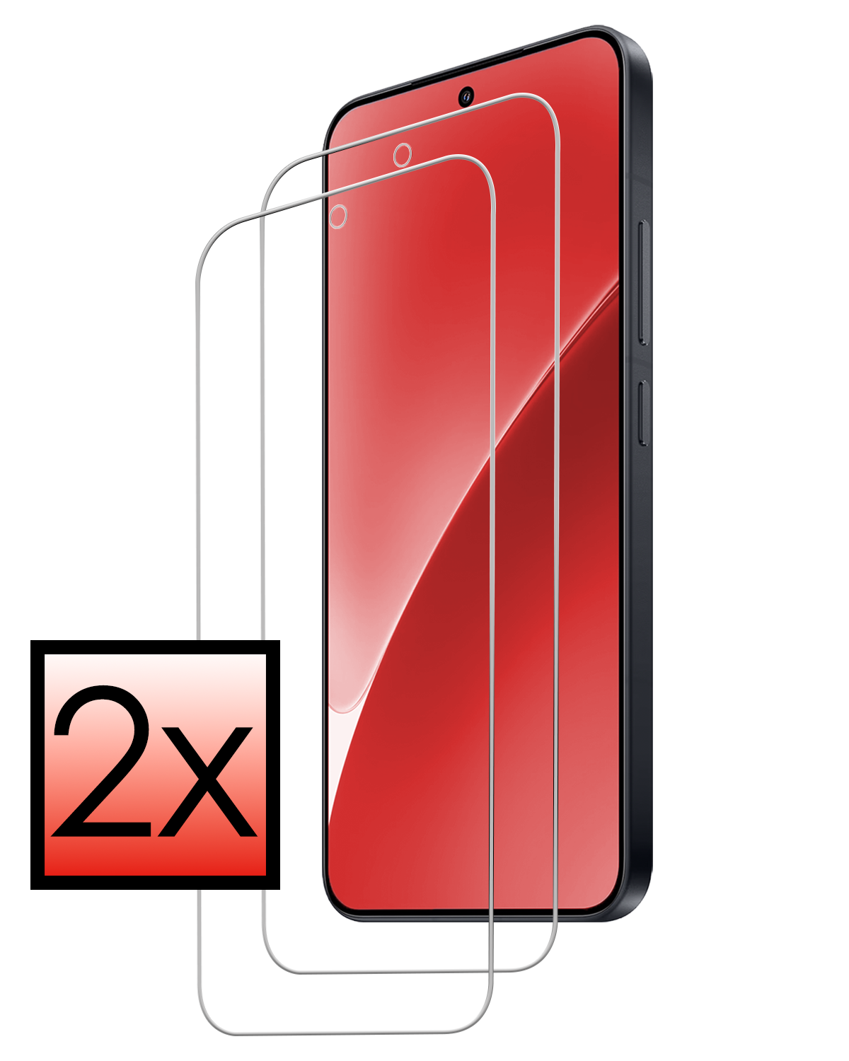 NoXx NoXx Xiaomi 15 Screenprotector Glas - 2 PACK