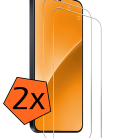 Nomfy Nomfy Xiaomi 15 Screenprotector Glas - 2 PACK