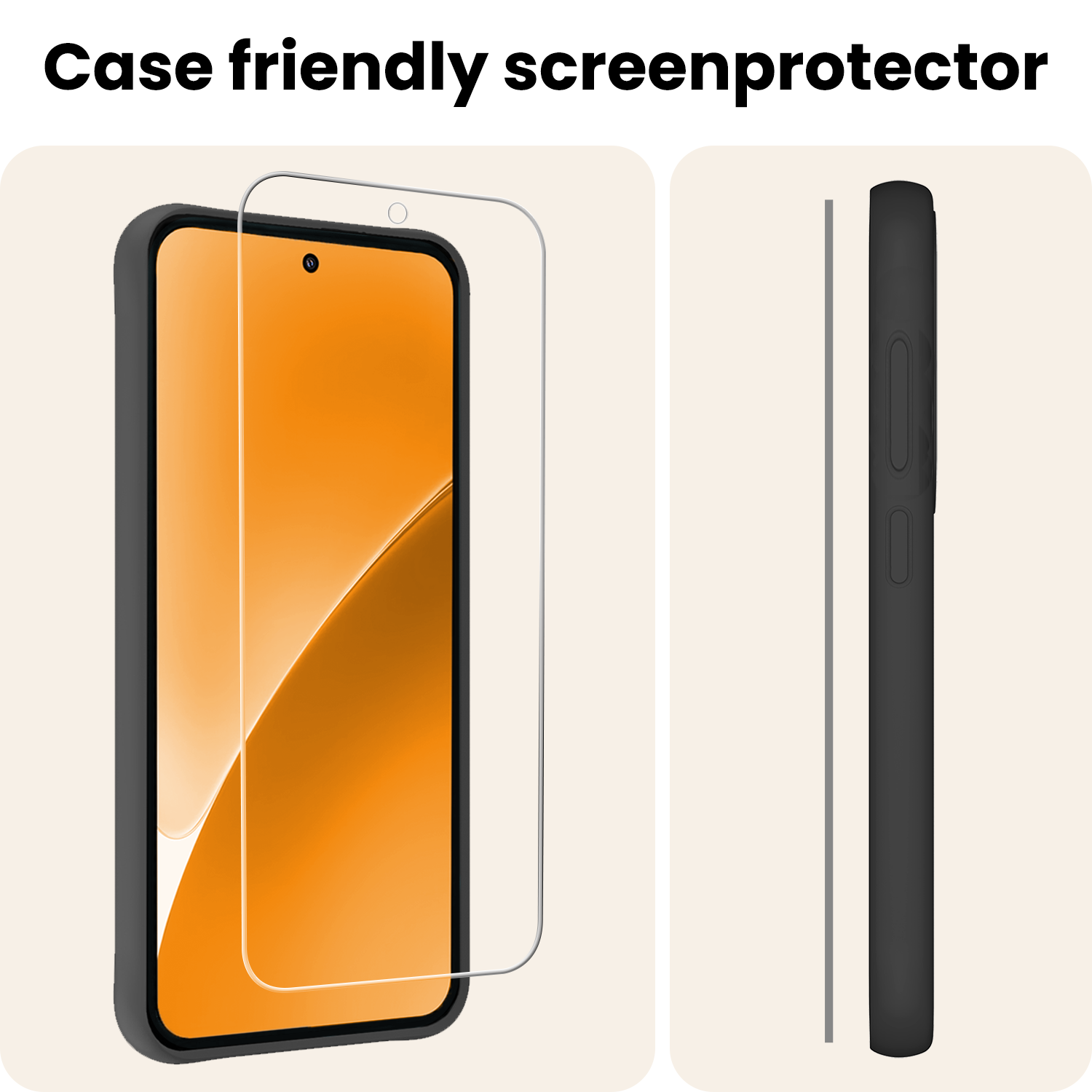 Nomfy Nomfy Xiaomi 15 Screenprotector Glas - 3 PACK