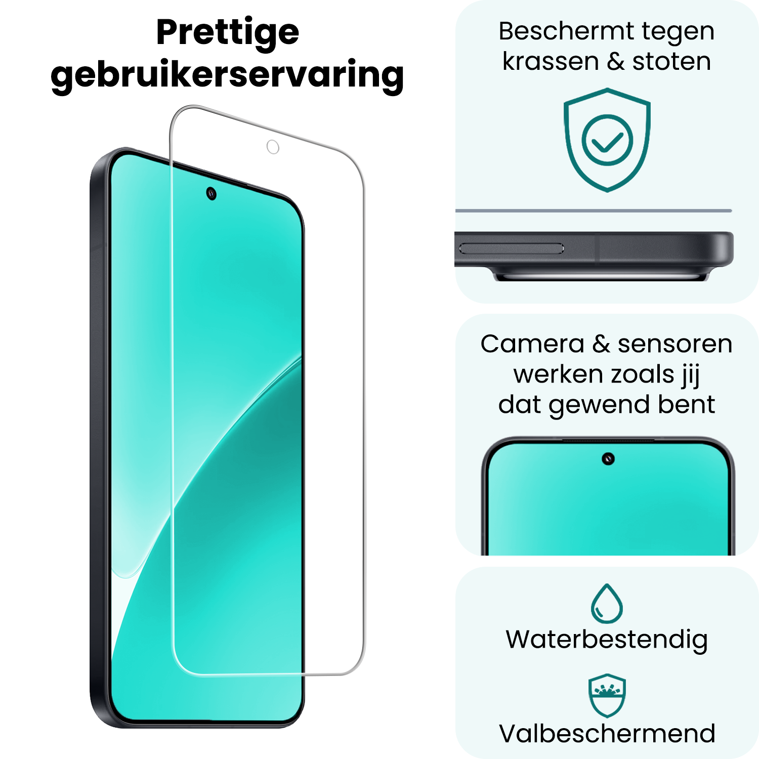 Forterra Forterra Xiaomi 15 Screenprotector Glas