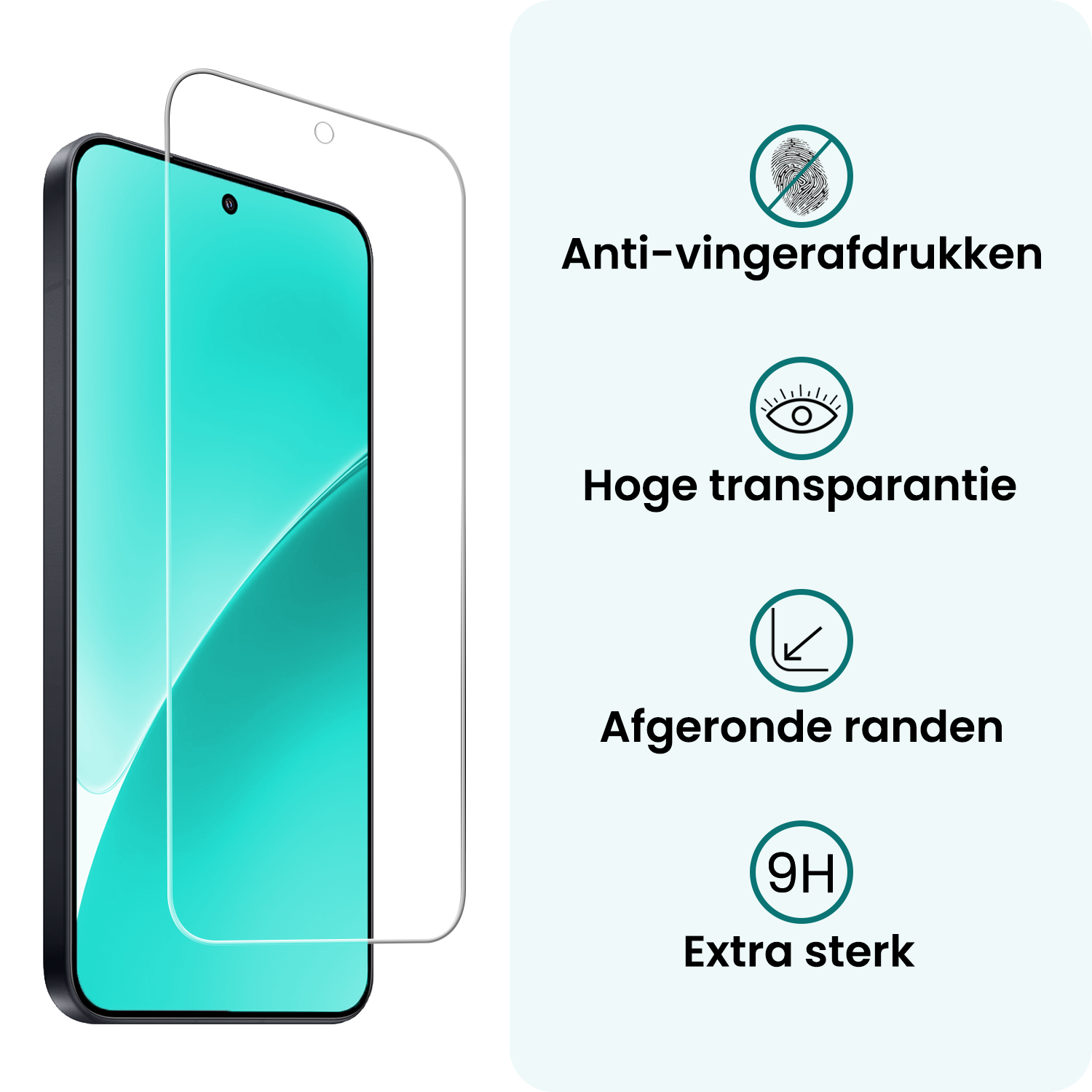 Forterra Forterra Xiaomi 15 Screenprotector Glas - 2 PACK