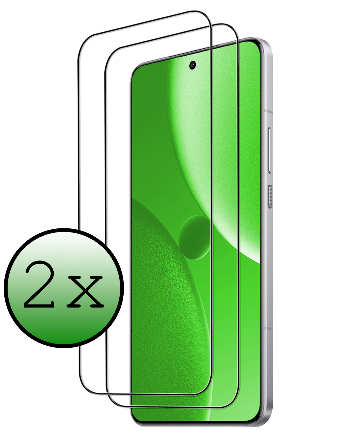 BASEY. BASEY. Xiaomi 15 Ultra Screenprotector Glas - 2 PACK