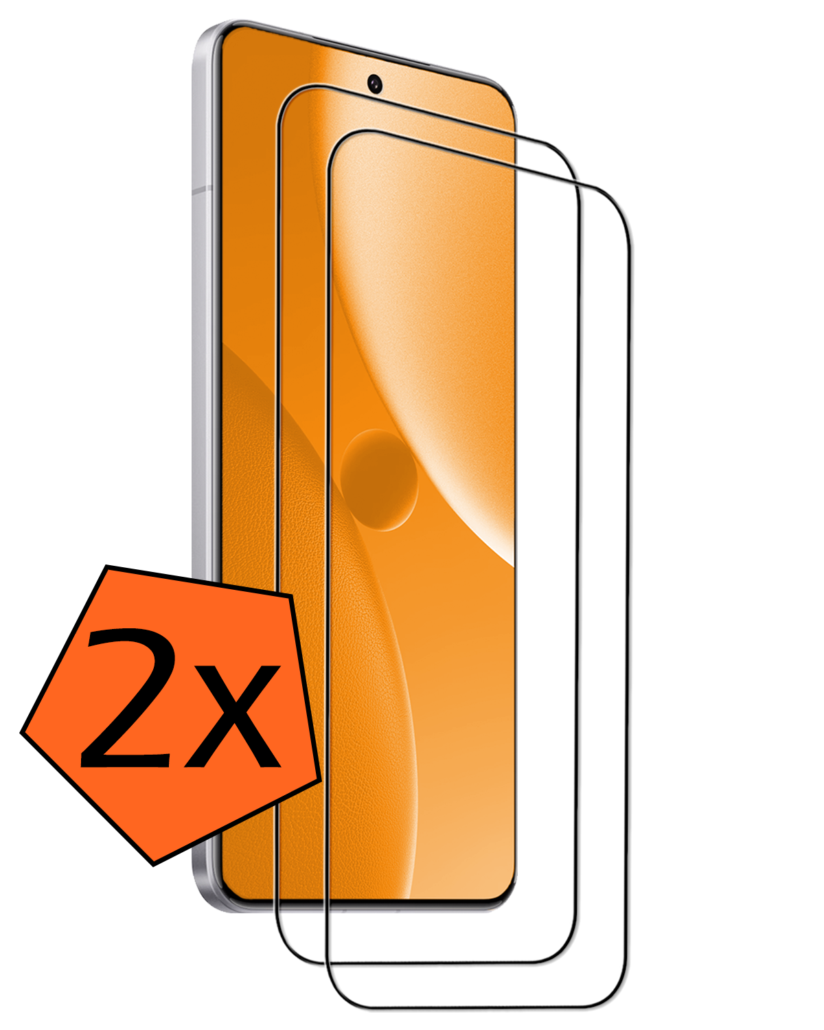 Nomfy Nomfy Xiaomi 15 Ultra Screenprotector Glas - 2 PACK