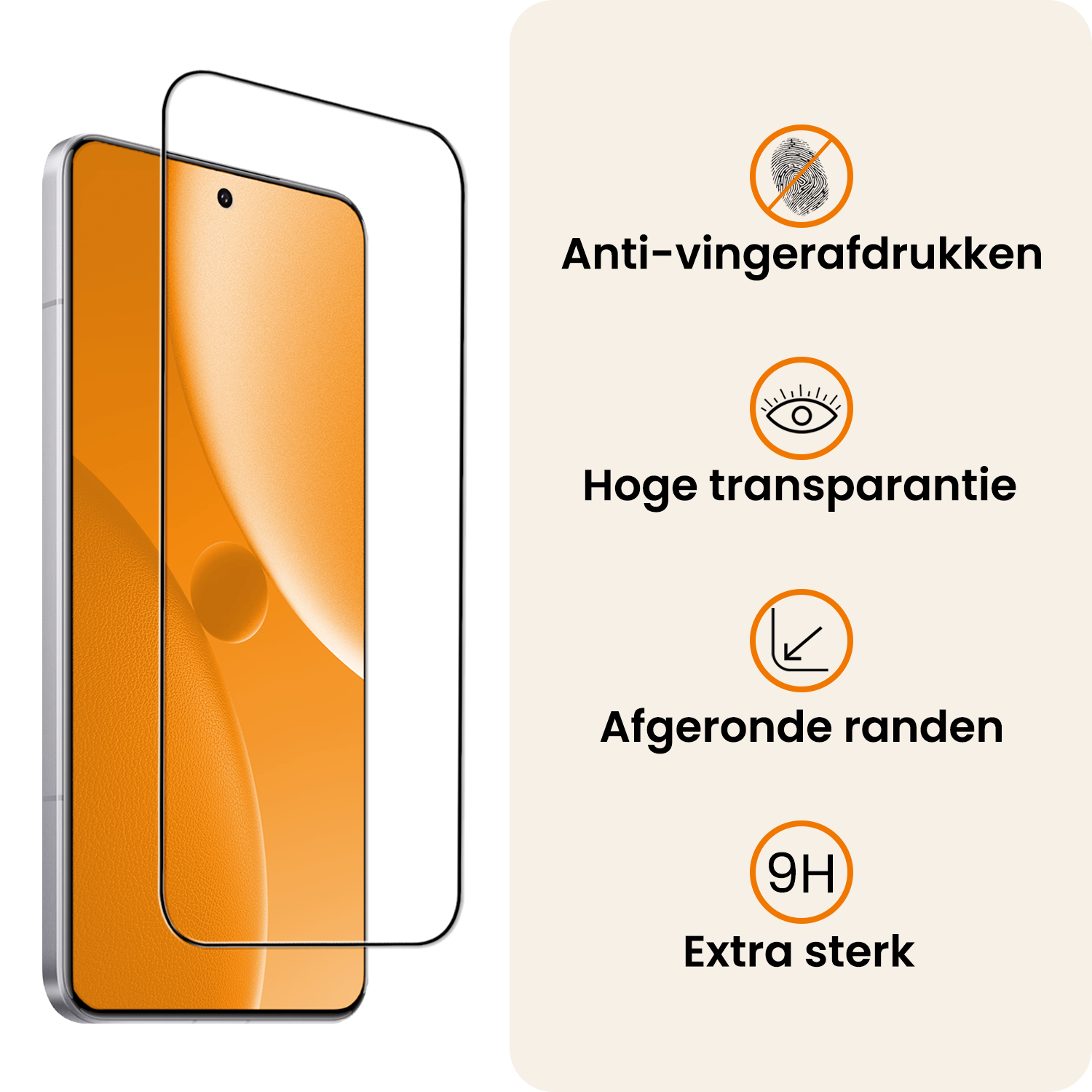 Nomfy Nomfy Xiaomi 15 Ultra Screenprotector Glas - 3 PACK