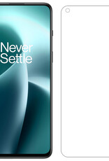 NoXx NoXx OnePlus Nord 2T Hoesje Siliconen Met Screenprotector - Donkergroen