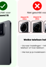 NoXx NoXx Xiaomi 15 Screenprotector Glas - 2 PACK