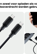 BASEY. BASEY. Powerbank 20000 mAh - USB C & USB A - Snellader 22.5W - Inclusief 60W Laadkabel 1,5m - LED Display - Noodpakket Power Delivery - Zwart