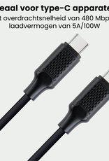 BASEY. BASEY. Powerbank 20000 mAh - USB C & USB A - Snellader 22.5W - Inclusief 60W Laadkabel 1,5m - LED Display - Noodpakket Power Delivery - Zwart