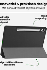 BASEY. BASEY. Samsung Galaxy Tab S10 FE Hoesje Met Uitsparing S Pen - Zwart