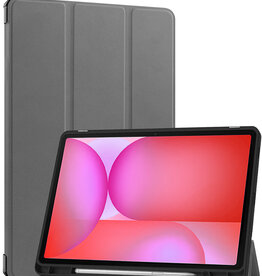 NoXx NoXx Samsung Galaxy Tab S10 FE Hoesje Met Uitsparing S Pen - Grijs