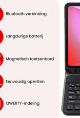 NoXx NoXx Samsung Galaxy Tab S10 FE Toetsenbordhoes - Zwart